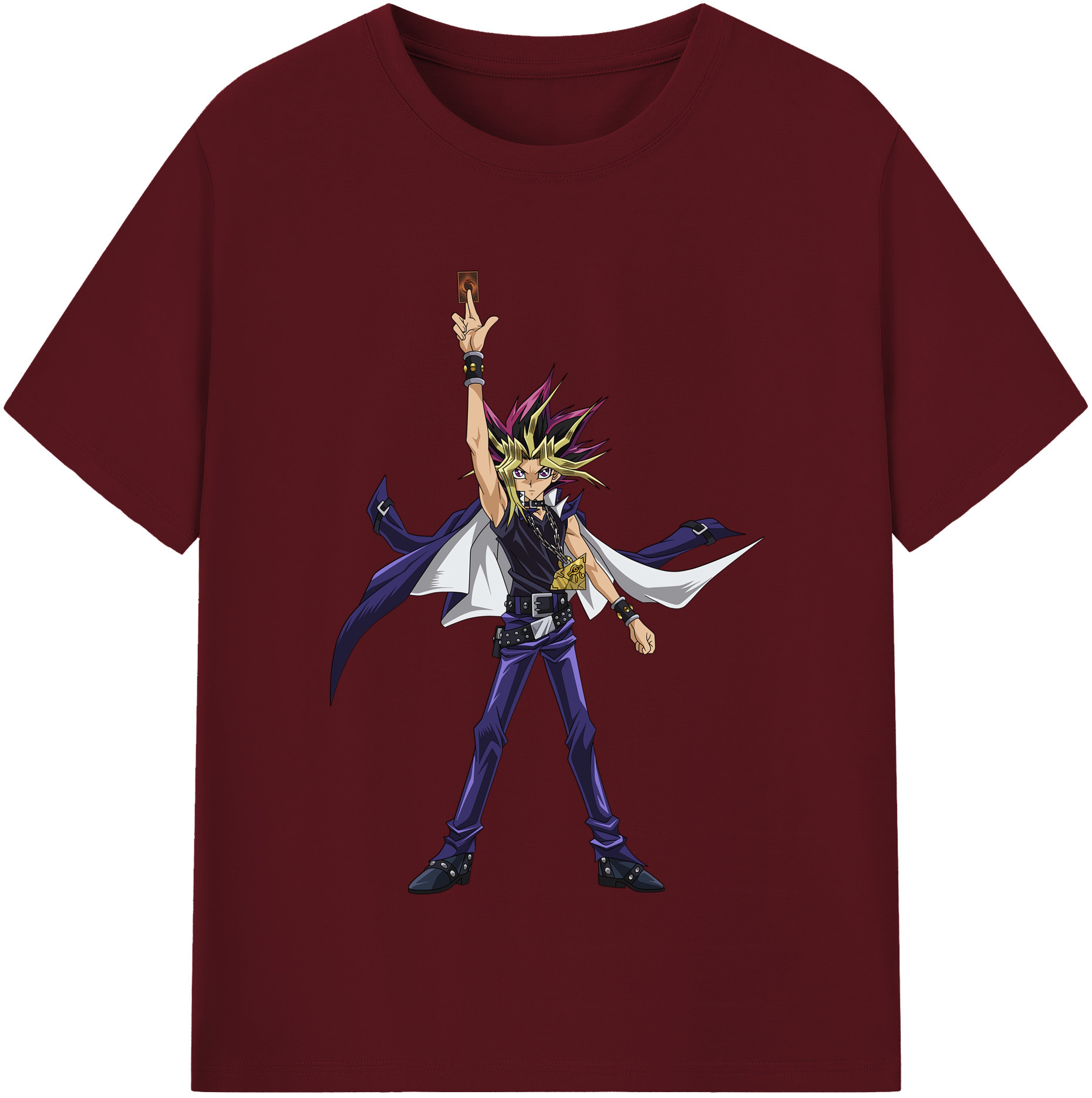 （画像用） 遊☆戯☆王 Yu-Gi-Oh! 綿100％半袖Tシャツ（フロントプリント）